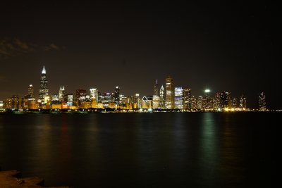 ChicagoIL Skyline At Night 8-18-11 1017 PM.JPG