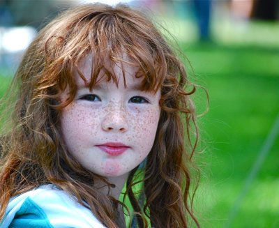 Red Hair and Freckles