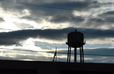 Lines and a Water Tower