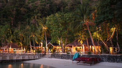 Lagen at night