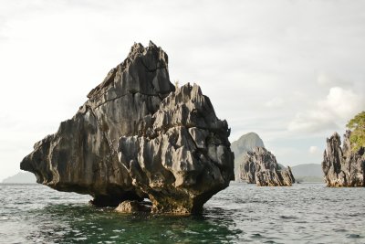 Rock formation at the entrance of Lagen Island