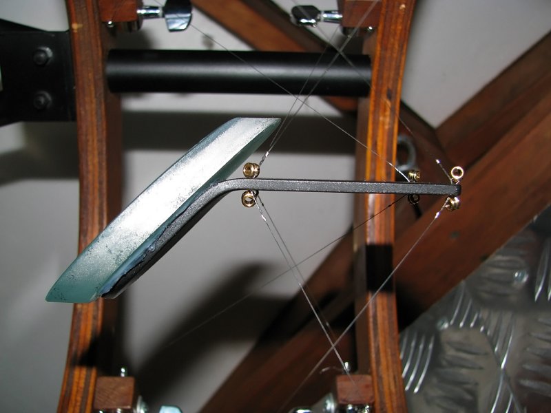 Detail of wire spider