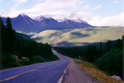 Alaska Highway - Yukon Southern Lakes area