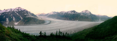 Salmon Glacier panorama