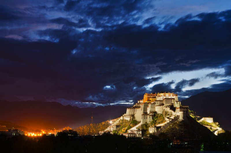 Wind and Clouds at the Potala