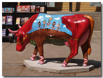 The Ballet Cow - Jill Baron