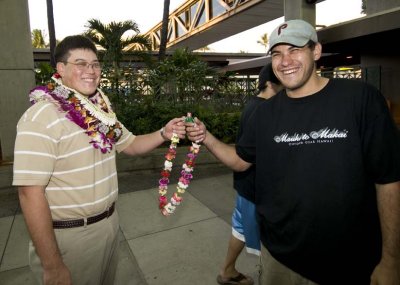 Improper Way To Give  A Lei