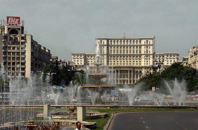 View towards Parliament