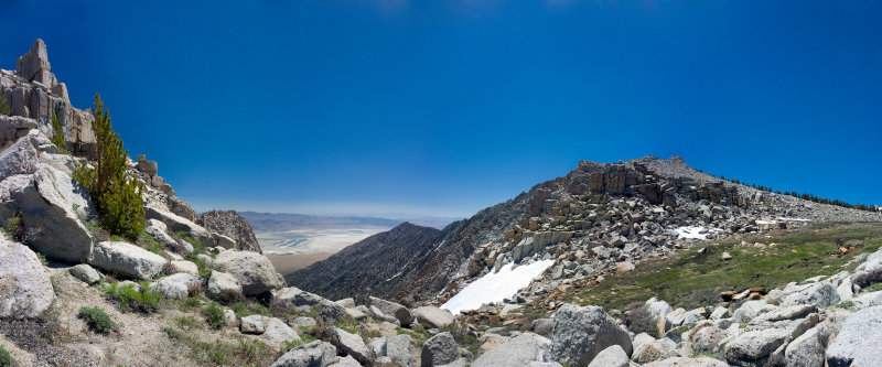 Owens Valley from Windy Gap