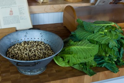 Black-eyed Peas and Collard Greens