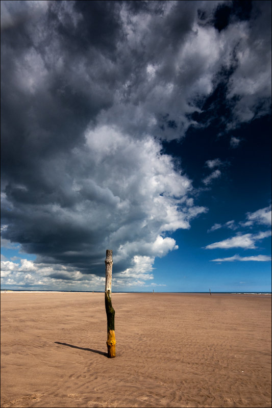 Low Clouds Kinshaldy Beach.