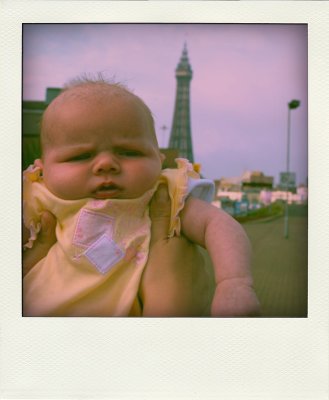 Izzy at Blackpool.