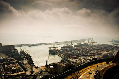 Barcelona Docks.