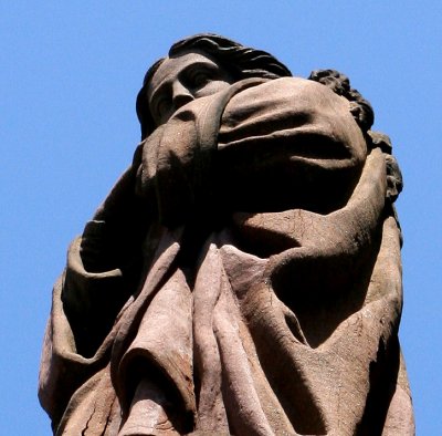 Man in stone