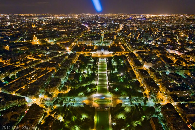 Paris From Eifel Tower