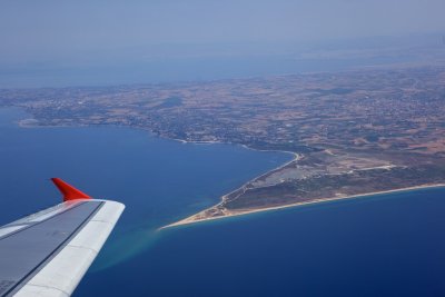 Approaching Thessaloniki