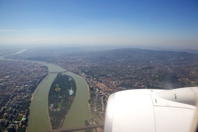 River Donau through Budapest