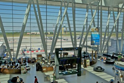 The new area at the Ferihegy (BUD) airport