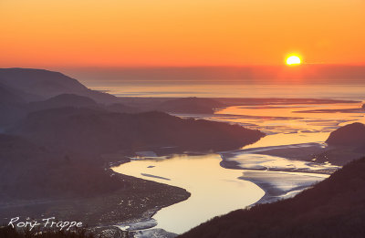 Mawddach Estuary sunset.