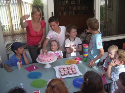 Cake time - Amber's Birthday