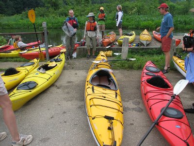 Assignment of specific kayaks