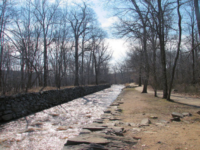 March 2011 - White Water in the Canal at Great Falls