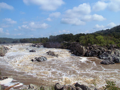 Great Falls - flood stage