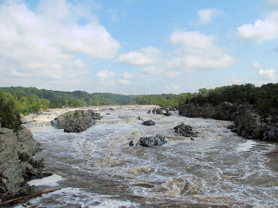 Great Falls - flood stage