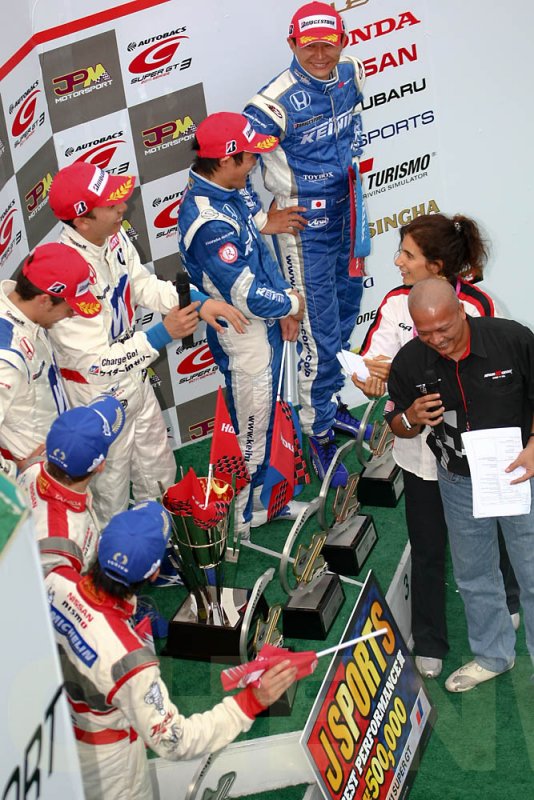 Winners of GT500 race