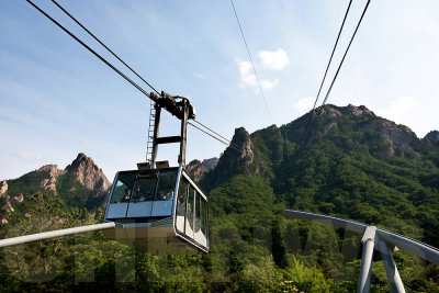 Cable car to Mt Seorak