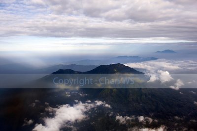 Aerial view of Sumatera, Indonesia