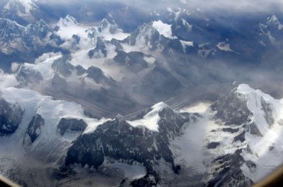 Glaciers on Tibetan Plateau