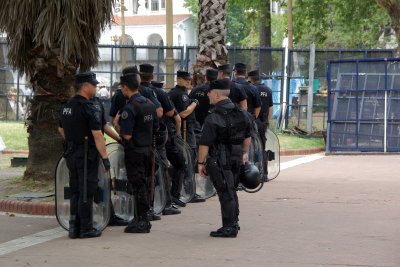 Plaza de Mayo Riot Police