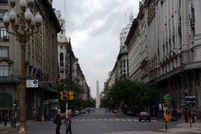Diagonal Avenida Roque Saenz Peña