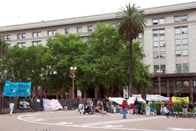 Protest in Plaza de Mayo