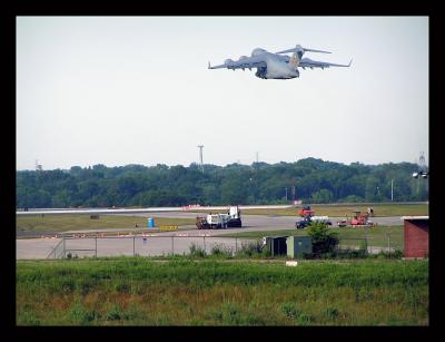 USAF C-17 @ takeoff