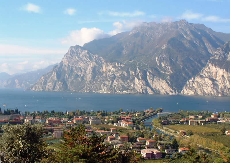 Lake Garda from above