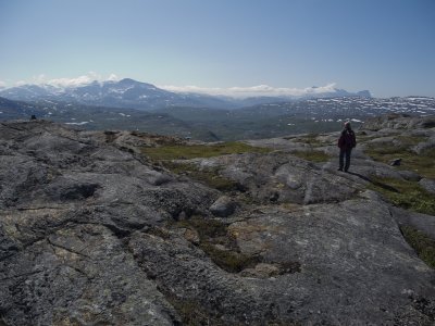 Wide open spaces. Narvik mountains in the distance.