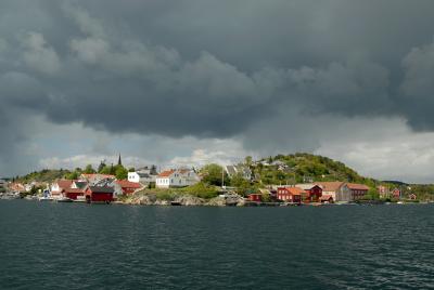 Clouds over Grimstad