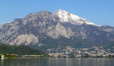 Lecco and Grignetta mountain