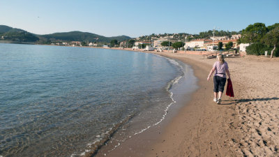 SD Agay beach, sunny