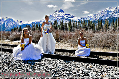 Three Brides in the Rocky Mountains
