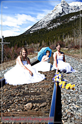 3 Brides on the Tracks