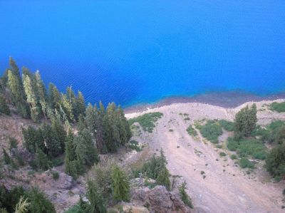 Crater Lake's Bluest of Water