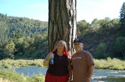 Harleydude & his woman..........