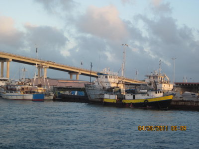 Sights viewed on the way back from the Blue Lagoon to Nassau
