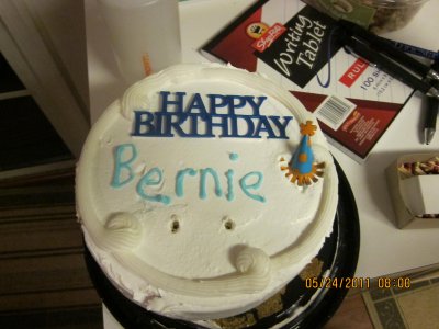 5/24/2011 Bernie's Birthday Cake