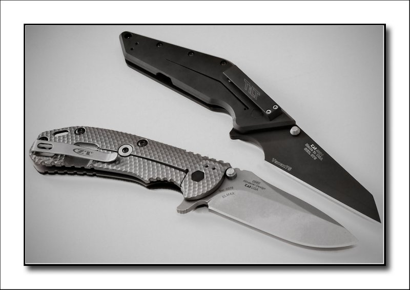 Zero Tolerance 0560 - Rick Hinderer Design and Kershaw Tilt 4000