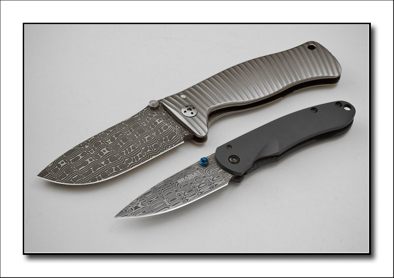 LionSteel SR-1 - Bradley Alias II Damascus limited