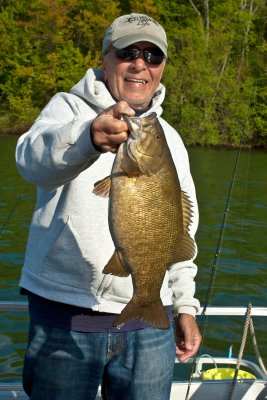 another really fine smallmouth bass for Richie
